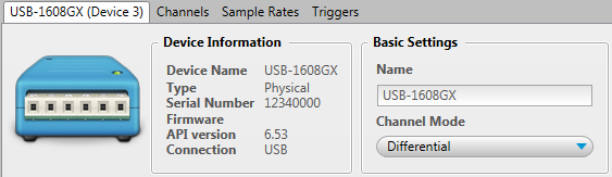 Device settings